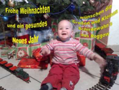 Frohe Weihnachten und ein Frohes Neues Jahr